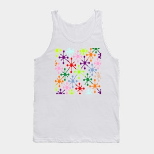 Elements Matrix on White Background Tank Top